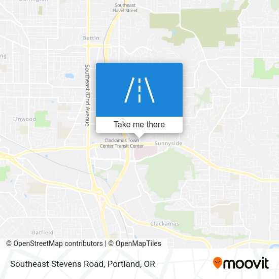 Mapa de Southeast Stevens Road