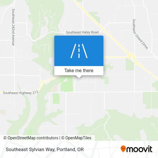 Mapa de Southeast Sylvian Way