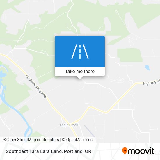 Southeast Tara Lara Lane map