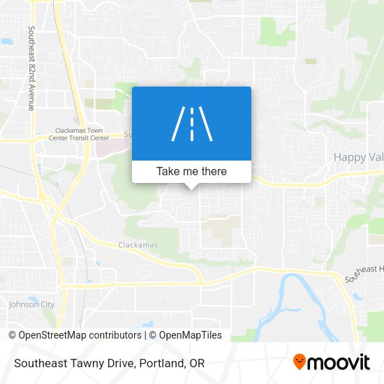 Mapa de Southeast Tawny Drive