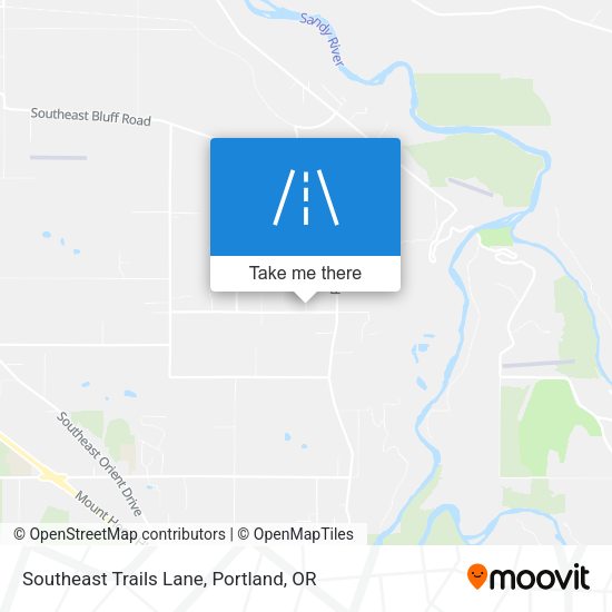 Southeast Trails Lane map