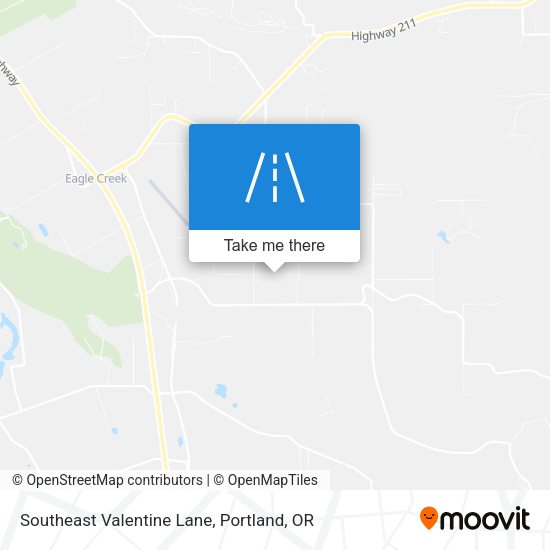 Mapa de Southeast Valentine Lane