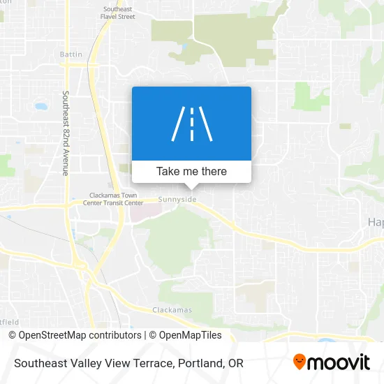 Southeast Valley View Terrace map