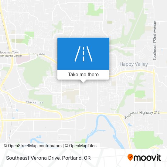 Southeast Verona Drive map