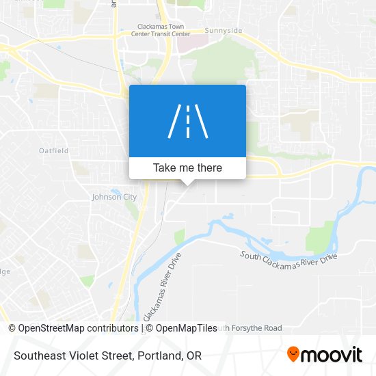 Mapa de Southeast Violet Street