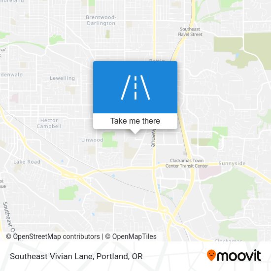 Mapa de Southeast Vivian Lane