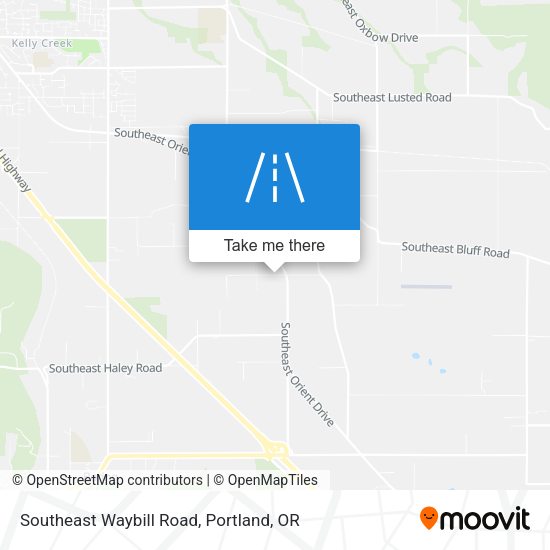 Southeast Waybill Road map