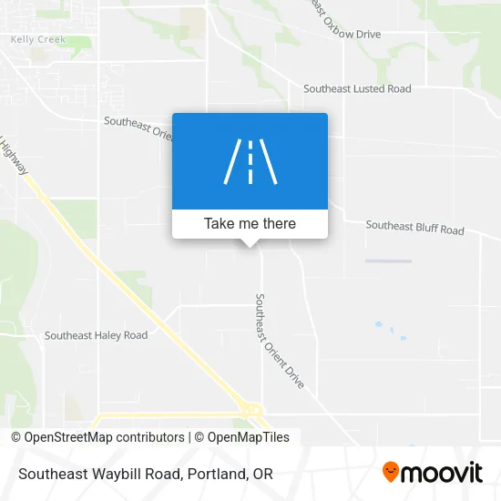 Southeast Waybill Road map