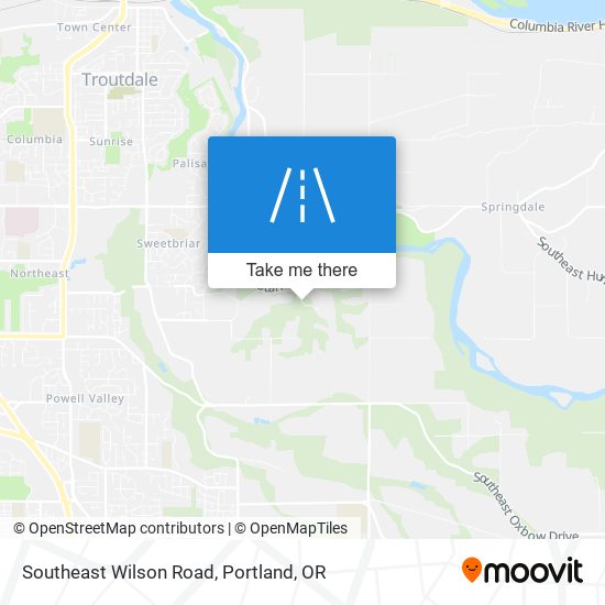 Mapa de Southeast Wilson Road