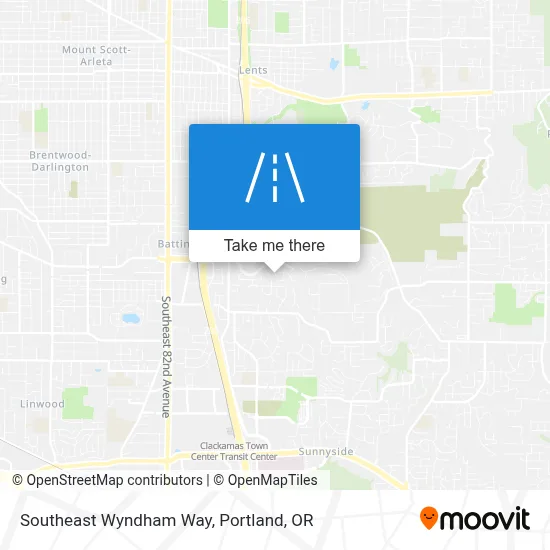 Southeast Wyndham Way map