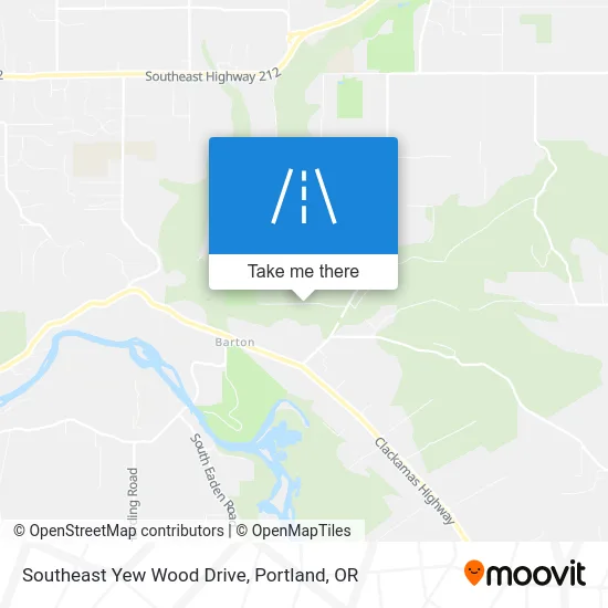Southeast Yew Wood Drive map