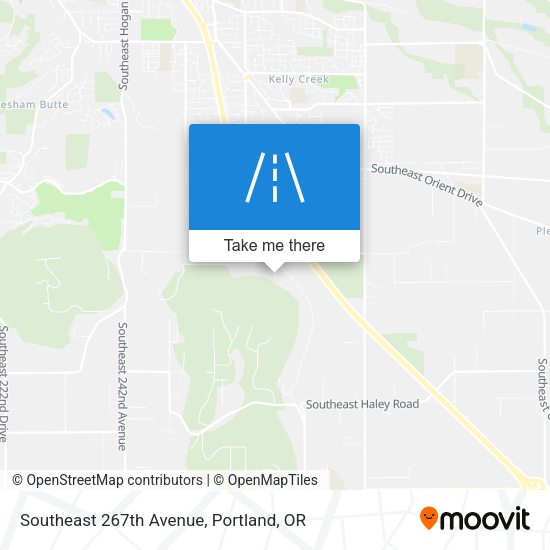 Mapa de Southeast 267th Avenue