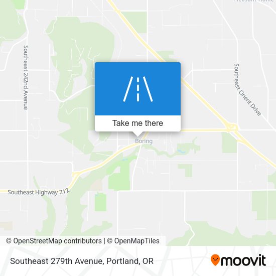 Southeast 279th Avenue map