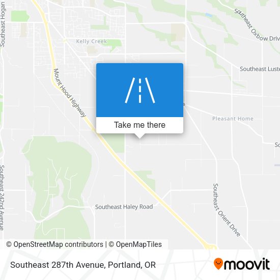 Southeast 287th Avenue map