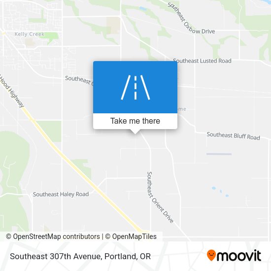 Mapa de Southeast 307th Avenue
