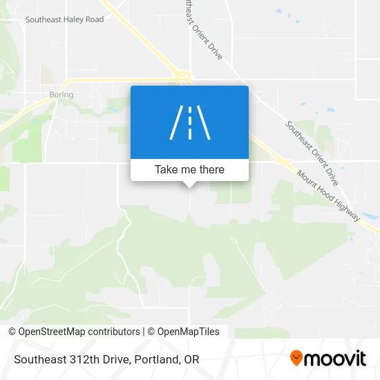 Southeast 312th Drive map