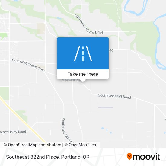 Mapa de Southeast 322nd Place