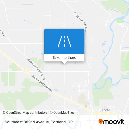Mapa de Southeast 362nd Avenue