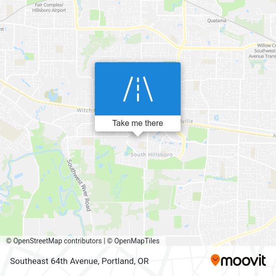 Southeast 64th Avenue map