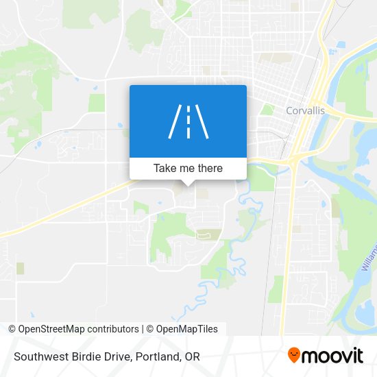 Mapa de Southwest Birdie Drive