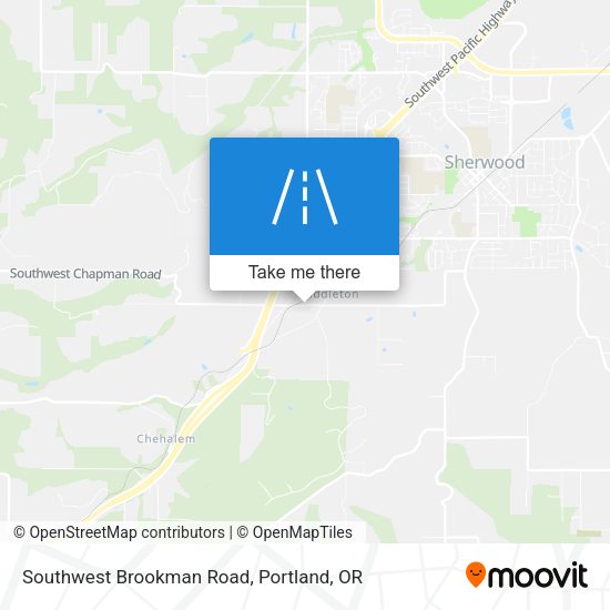 Southwest Brookman Road map