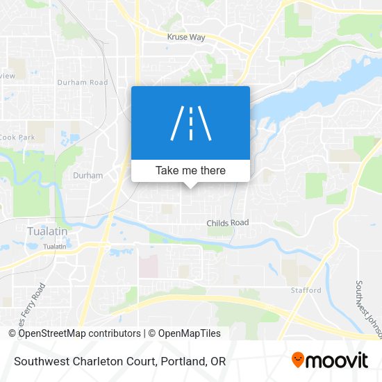 Mapa de Southwest Charleton Court