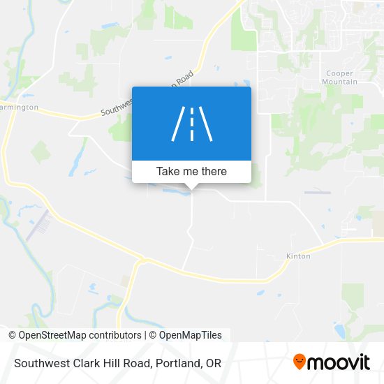 Mapa de Southwest Clark Hill Road