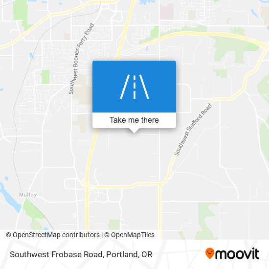 Southwest Frobase Road map