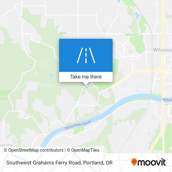 Southwest Grahams Ferry Road map