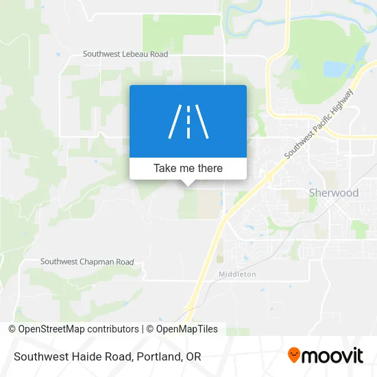 Southwest Haide Road map