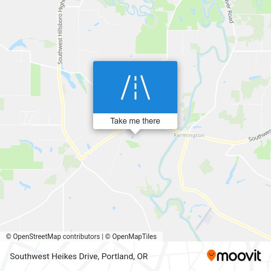Mapa de Southwest Heikes Drive