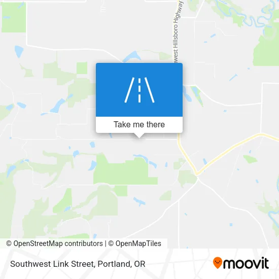 Southwest Link Street map