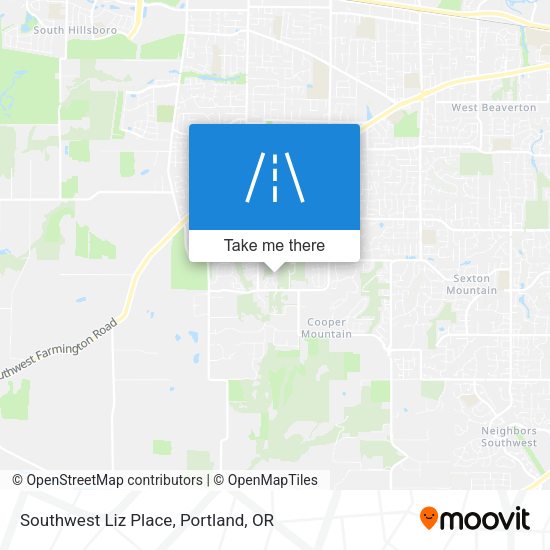 Mapa de Southwest Liz Place