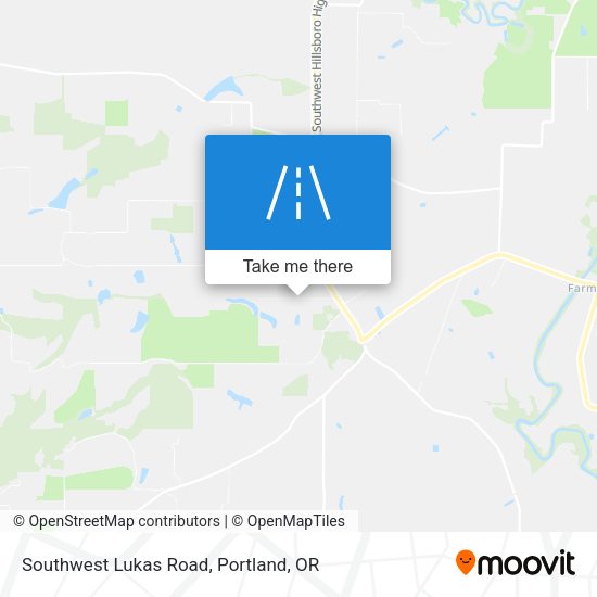Mapa de Southwest Lukas Road