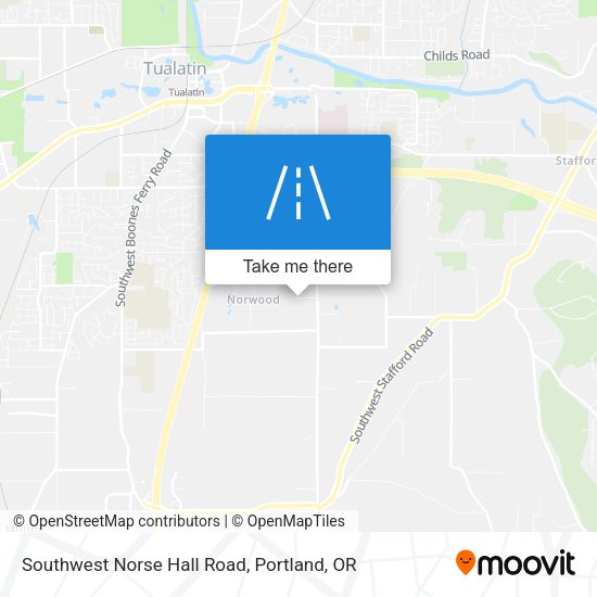 Mapa de Southwest Norse Hall Road