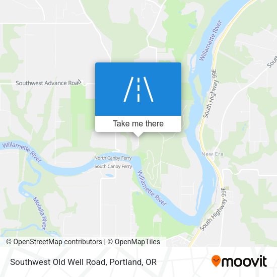 Mapa de Southwest Old Well Road