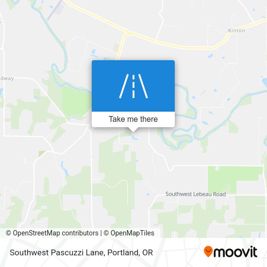 Southwest Pascuzzi Lane map