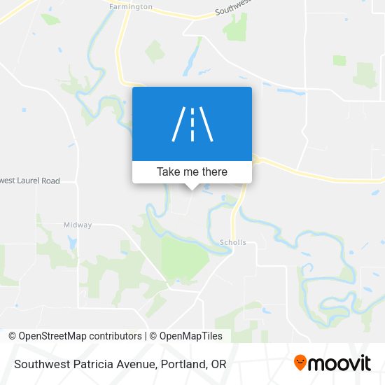 Mapa de Southwest Patricia Avenue