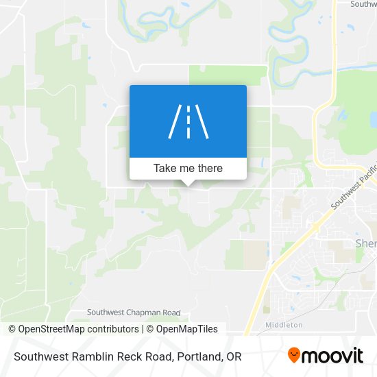 Southwest Ramblin Reck Road map