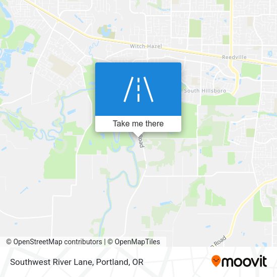 Mapa de Southwest River Lane