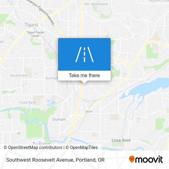 Mapa de Southwest Roosevelt Avenue