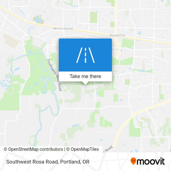 Mapa de Southwest Rosa Road