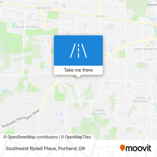 Mapa de Southwest Rydell Place
