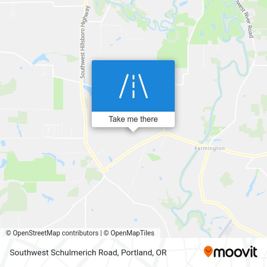 Southwest Schulmerich Road map