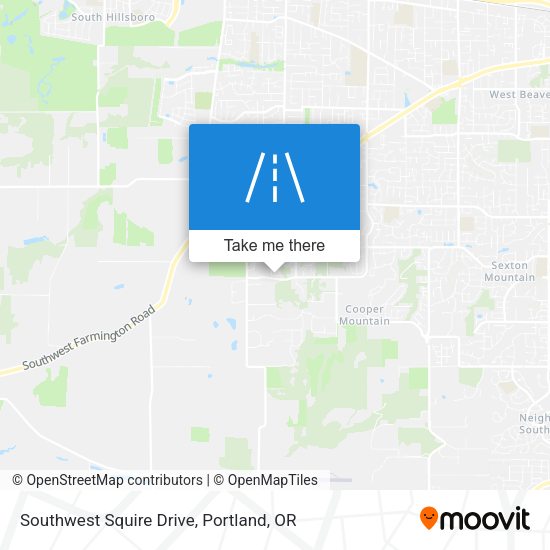 Southwest Squire Drive map