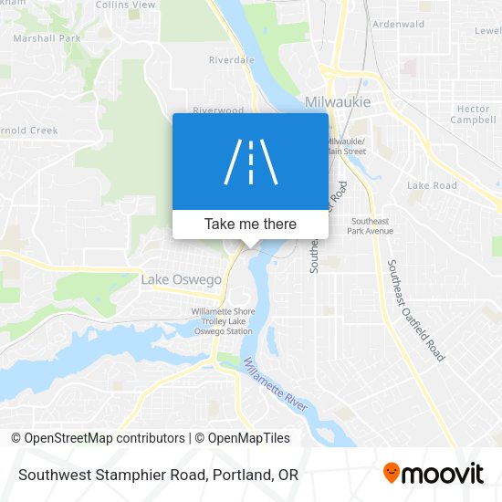 Southwest Stamphier Road map