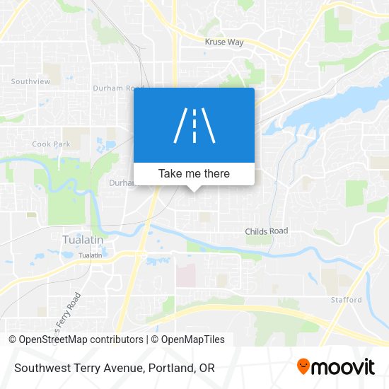 Mapa de Southwest Terry Avenue