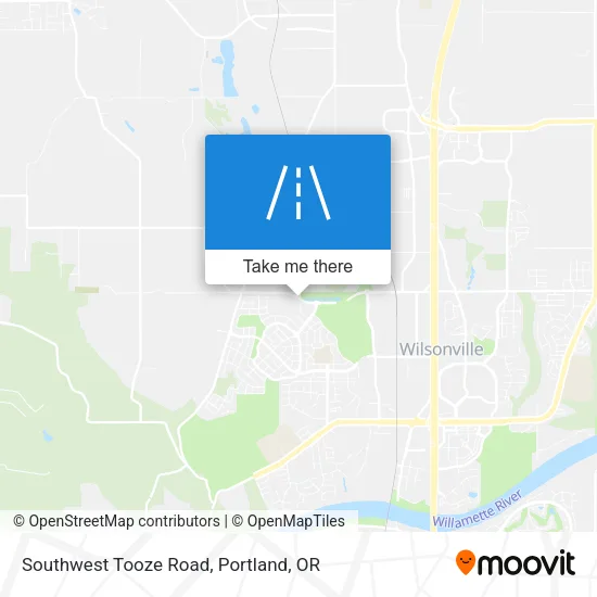 Southwest Tooze Road map