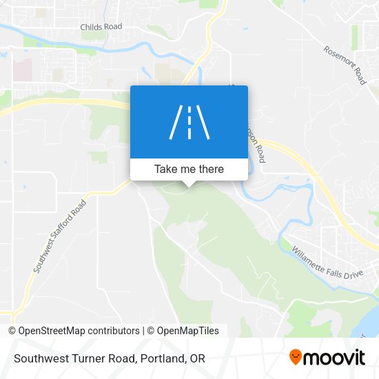 Mapa de Southwest Turner Road