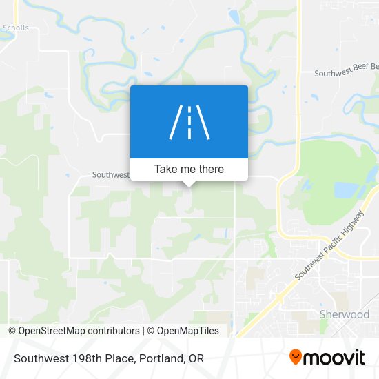 Mapa de Southwest 198th Place